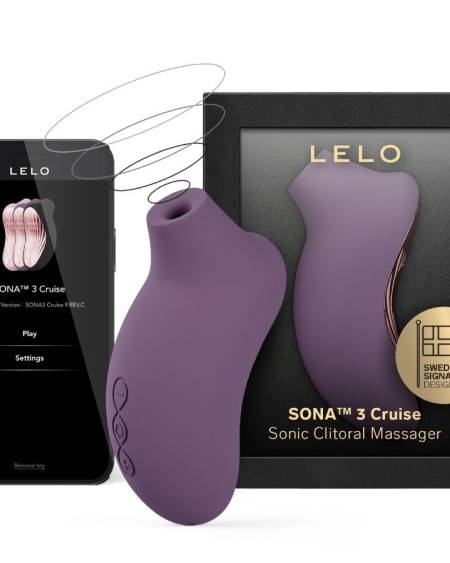 LELO - MASAJEADOR SÓNICO DE CLÍTORIS - VIOLETA