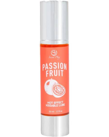 SECRETPLAY - LUBRICANTE EFECTO CALOR FRUTA DE LA PASIÓN 50 ML