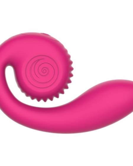 Vibrador SNAIL VIBE GIZI Lite para estimulação do ponto G e do clitóris, em rosa ou roxo