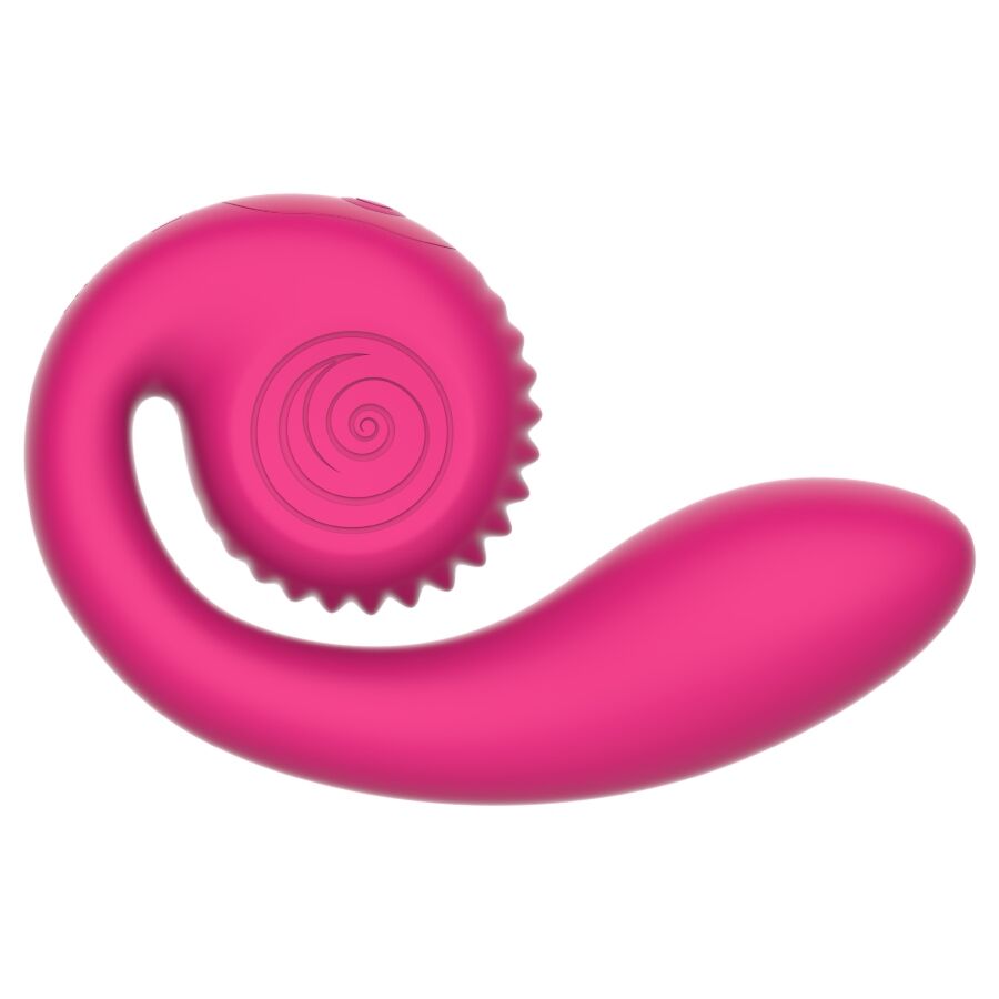 Vibrador SNAIL VIBE GIZI Lite para estimulação do ponto G e do clitóris, em rosa ou roxo