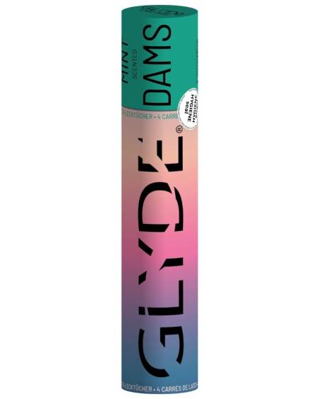 SHEER GLYDE - DAMS LÁMINAS LATEX SEXO ORAL MENTA