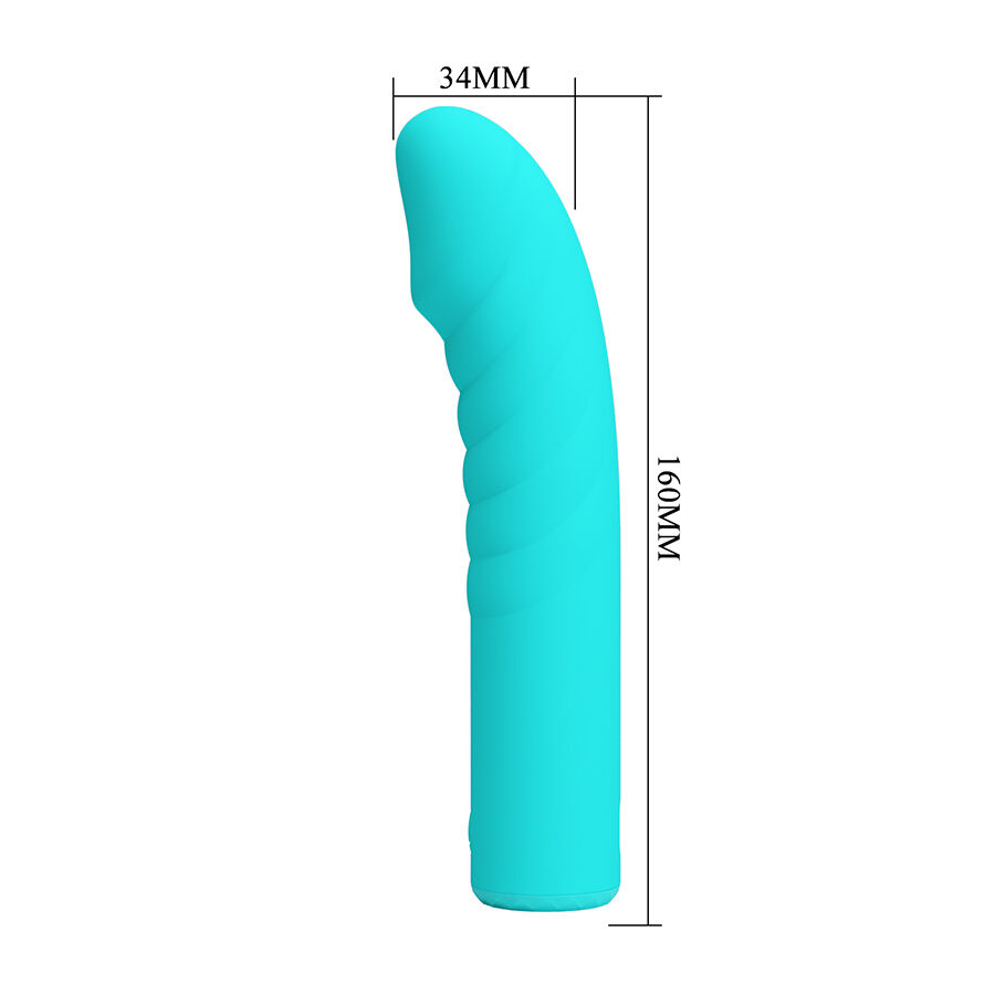 PRETTY LOVE - RYLAN VIBRADOR PUNTO G AZUL