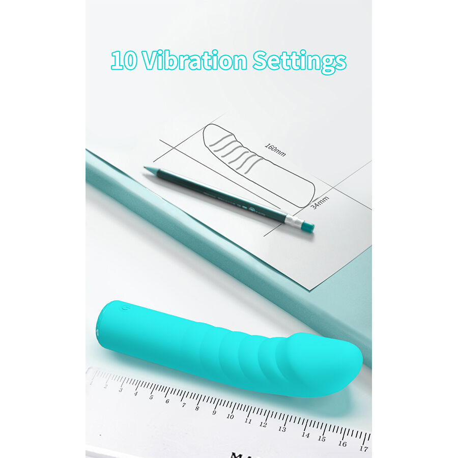 PRETTY LOVE - RYLAN VIBRADOR PUNTO G AZUL