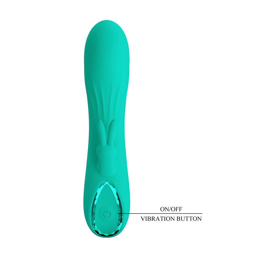PRETTY LOVE- DJ STICK VIBRADOR PUNTO G TURQUESA