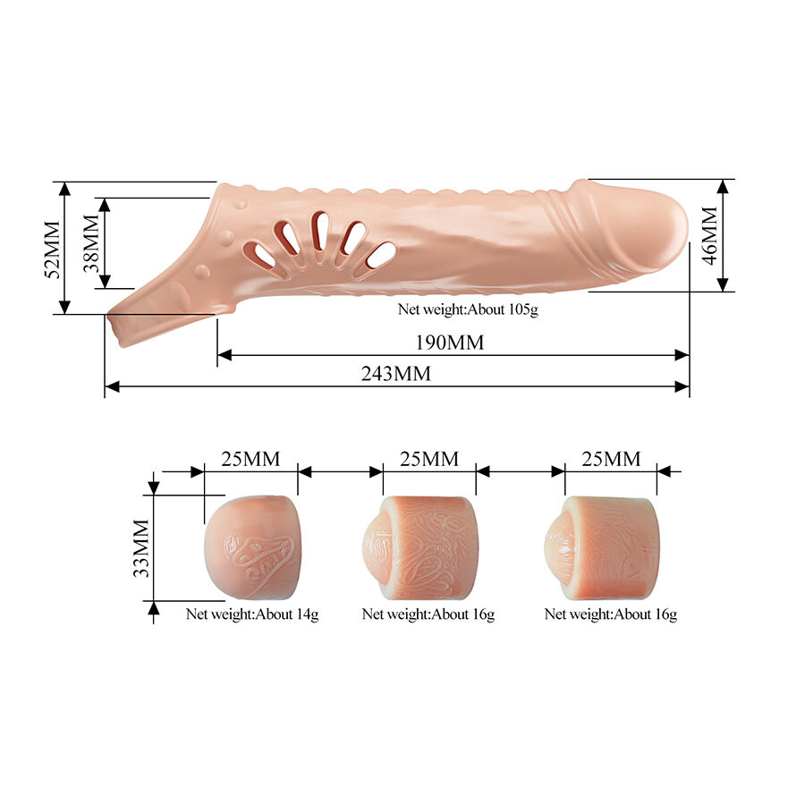 PRETTY LOVE- FUNDA PARA PENE CON EXTENSORES