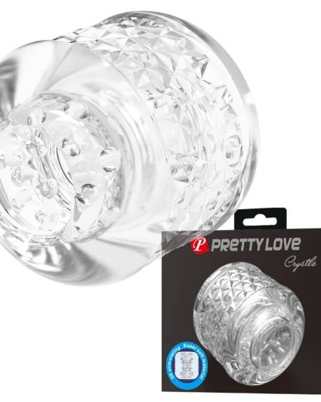 PRETTY LOVE - CRYSTLE MASTURBADOR DOBLE ENTRADA