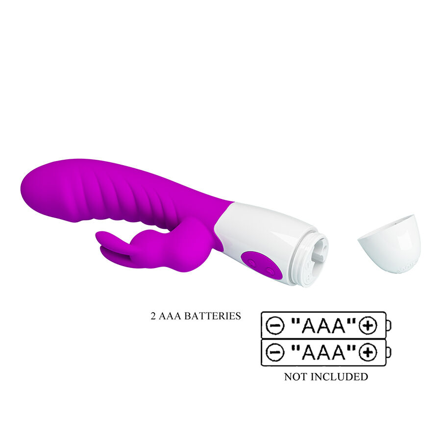 PRETTY LOVE - NAUGHTY BUNNY VIBRADOR MORADO