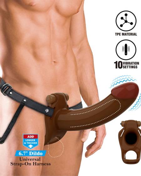 PRETTY LOVE - BRADDEN STRAP-ON CON VIBRACIÓN
