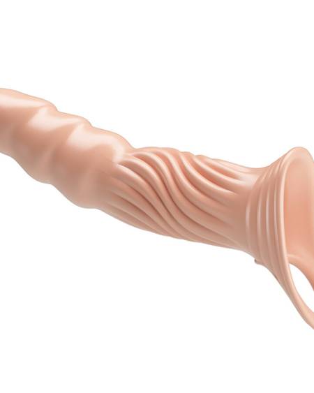 PRETTY LOVE - FUNDA PARA PENE TEXTURIZADA CON EXTENSORES