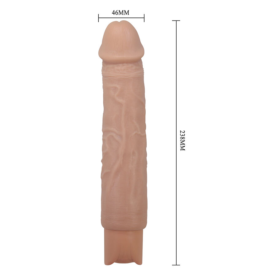 PRETTY LOVE - RUFUS VIBRADOR REALÍSTICO FLEXIBLE