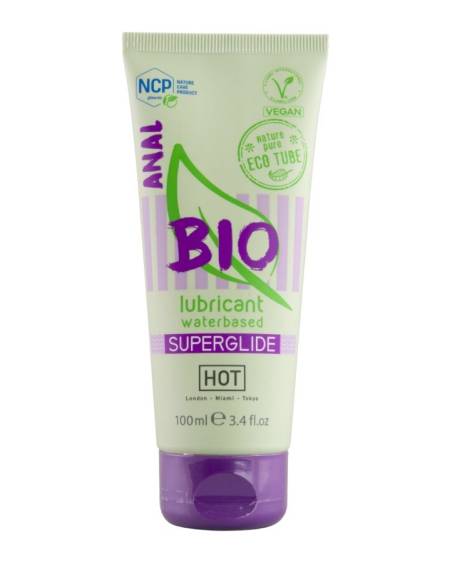 HOT - BIO LUBRICANT LUBRICANTE BIO BASE AGUA ANAL 100 ML