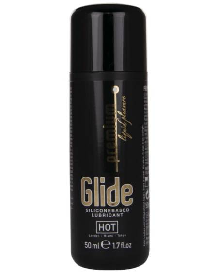HOT - PREMIUM SILICONE GLIDE LUBRICANTE BASE SILICONA 50 ML