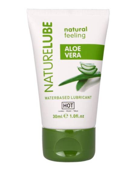 HOT - NATURE LUBE LUBRICANTE BASE AGUA ALOE VERA 30 ML