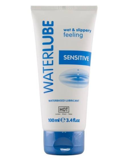 HOT - WATER LUBE LUBRICANTE BASE AGUA AGUA DE MANANTIAL 100 ML