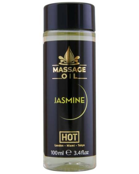 Óleo de massagem HOT com aroma de jasmim, frasco de 100 ml