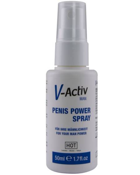 HOT - V-ACTIV PENIS POWER SPRAY PARA HOMBRE 50 ML