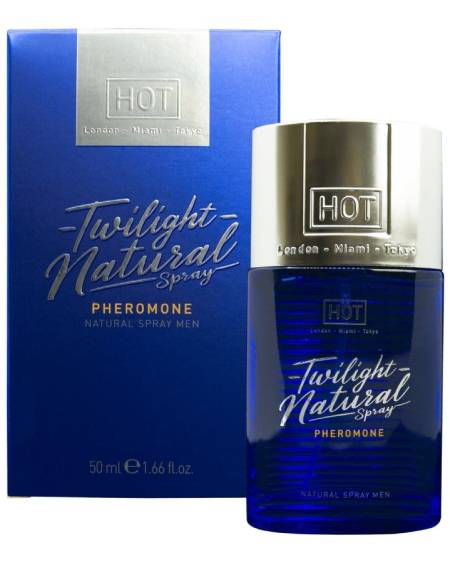 HOT - TWILIGHT SPRAY NATURAL CON FEROMONAS HOMBRE 50 ML