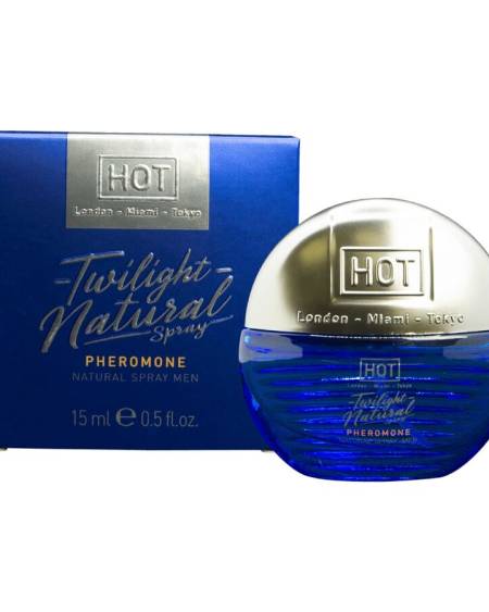 HOT - TWILIGHT NATURAL CON FEROMONAS HOMBRE 15 ML