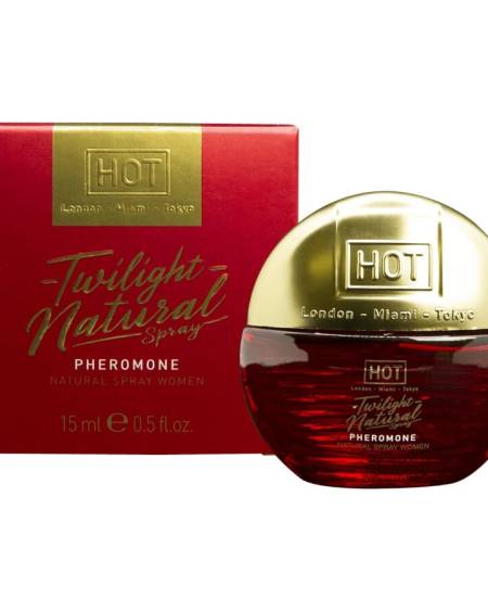 HOT - TWILIGHT NATURAL CON FEROMONAS MUJER 15 ML