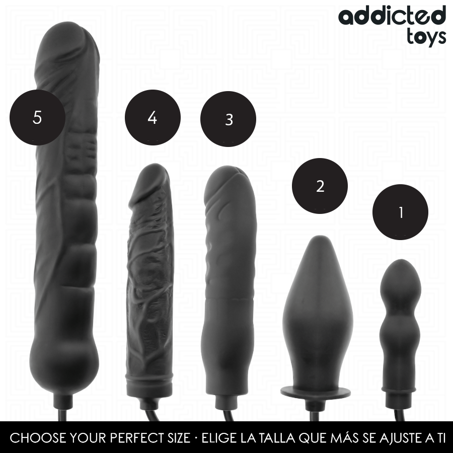 ADDICTED TOYS - PLUG ANAL INFLABLE MODELO 2