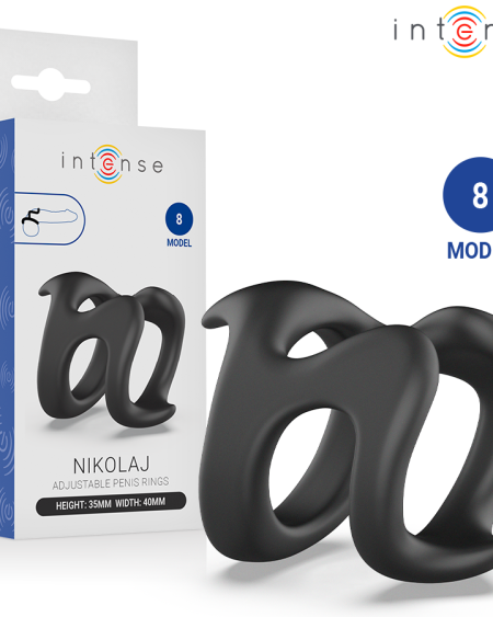 INTENSE - NIKOLAJ ANILLO AJUSTABLE MODELO 8