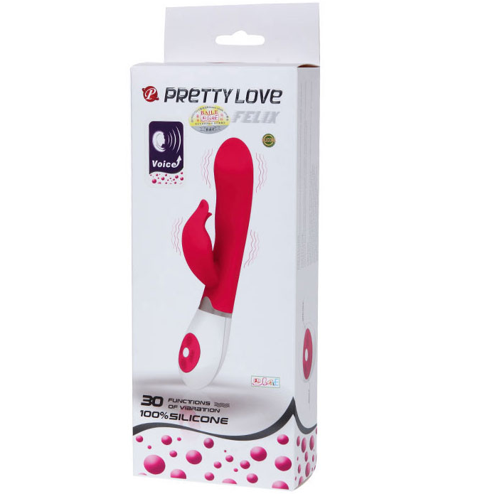 Vibrador Pretty Love Flirtation Felix com controle por voz