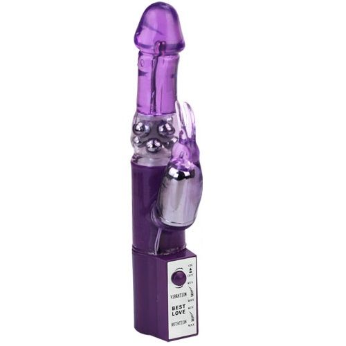 Virbrador BAILE Hot Lady II Rotador Rabbit Pearl