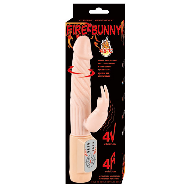 Vibrador rotativo BAILE FIRE BUNNY