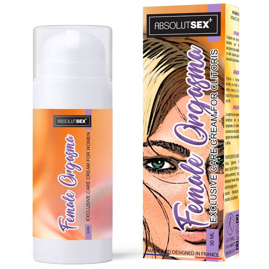 Creme íntimo estimulante Female Orgasma da RUF, embalagem de 30 ml