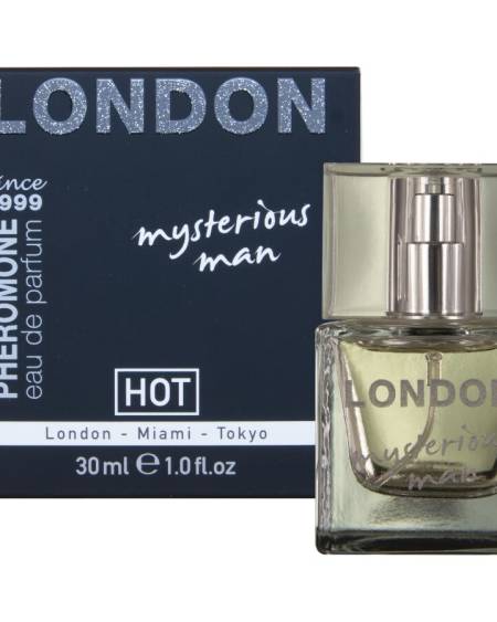 HOT - PERFUME CON FEROMONAS LONDON MYSTERIOUS HOMBRE 30 ML