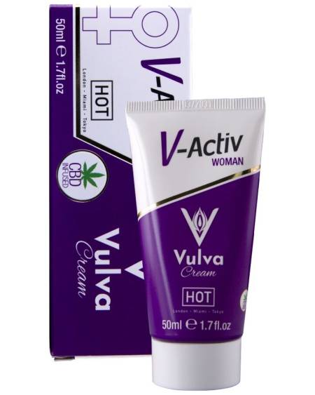 HOT - CREMA PARA VULVA CON CBD 50 ML