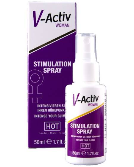 HOT - V-ACTIV SPRAY ESTIMULANTE PARA MUJER 50 ML