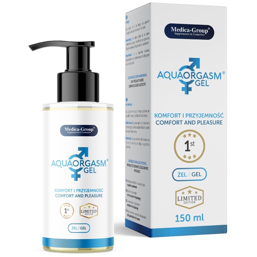 Gel íntimo Aqua Orgasm da MEDICA GROUP, 150 ml