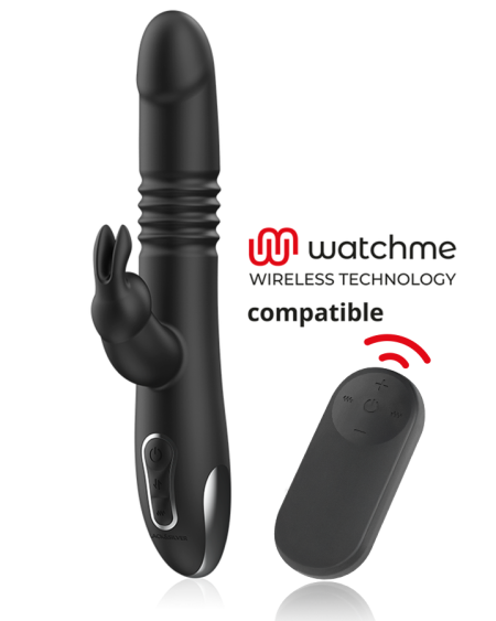 Vibrador rabbit Kenji da Black&SILVER