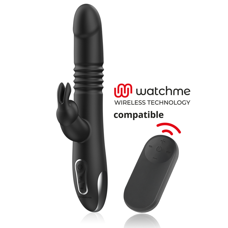 Vibrador rabbit Kenji da Black&SILVER