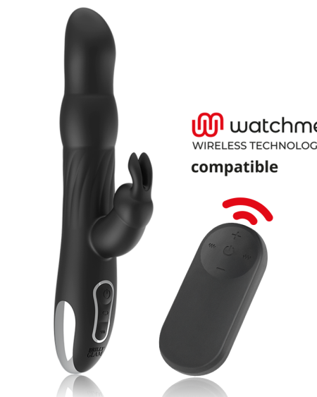 Vibrador e Rotador Moebius Rabbit da BRILLY GLAM com controle remoto