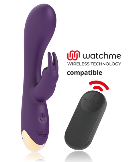 TREASURE Laurence Rabbit Vibrador com Mando Controle Remoto Watchme