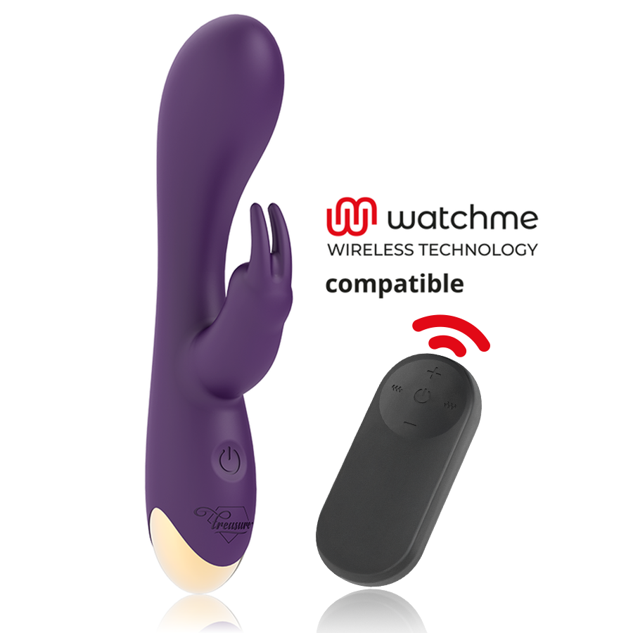 TREASURE Laurence Rabbit Vibrador com Mando Controle Remoto Watchme