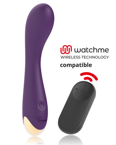 Hansel G-Spot Vibrador com Controlo Remoto Watchme