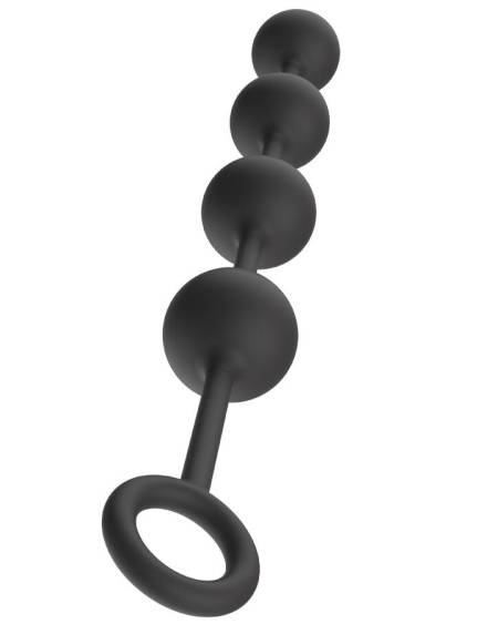 Bolas anais pesadas HIDDEN DESIRE EXTREME em silicone, com base larga