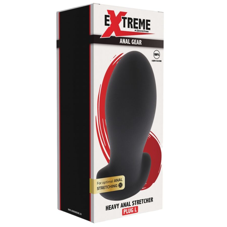 HIDDEN DESIRE - EXTREME HEAVY ANAL STRETCHER PLUG L