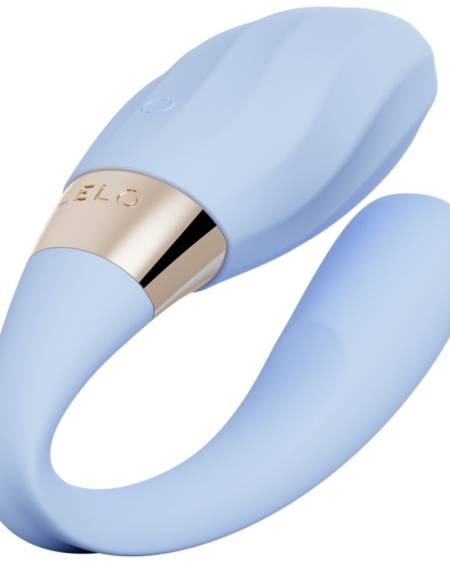 Vibrador para casais LELO TIANI TWIST azul-celeste