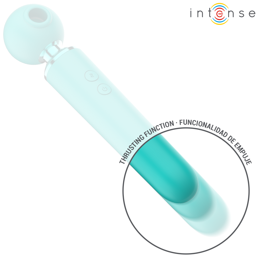 INTENSE - HAMBY ESTIMULADOR MULTIFUNCIÓN CON SUCCIÓN Y VIBRACIÓN