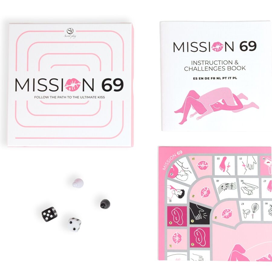 SECRET PLAY - JUEGO DE MESA PARA PAREJAS "MISSION 69"