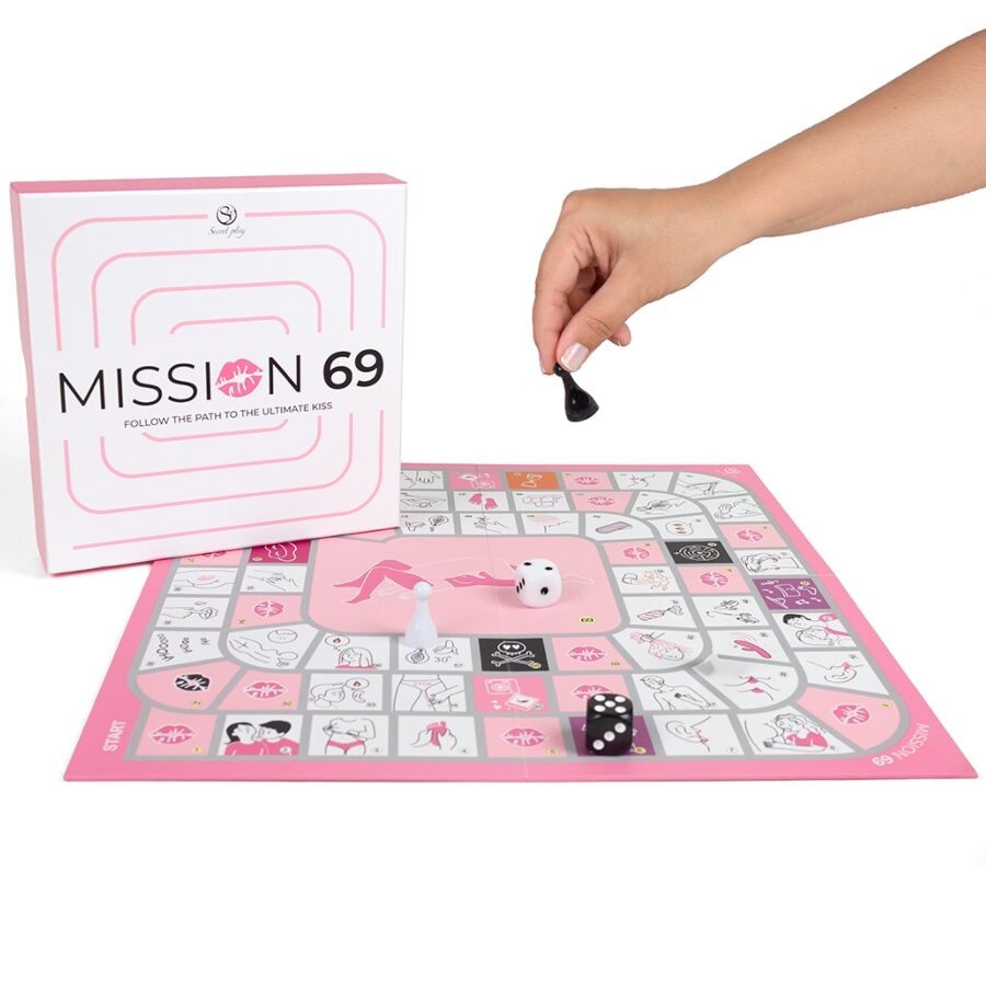 Jogo de tabuleiro SECRET PLAY Mission 69 para casais