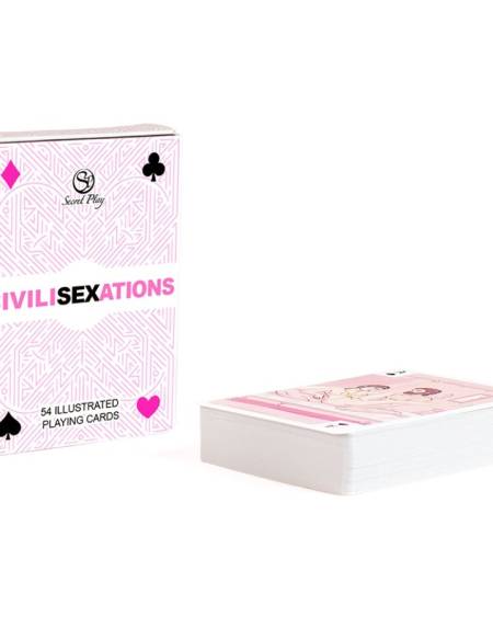 Baralho de póquer Civilisexations com cartas ilustradas por quatro civilizações ancestrais