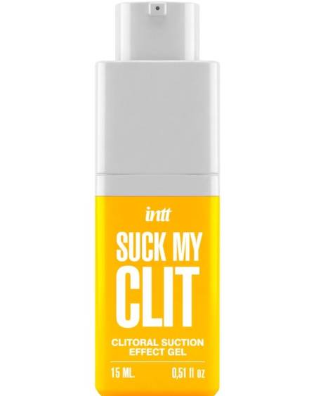 Gel de sucção clitoriana INTT FOR HER Suck My Clit, com aroma a manga tropical, 15 ml