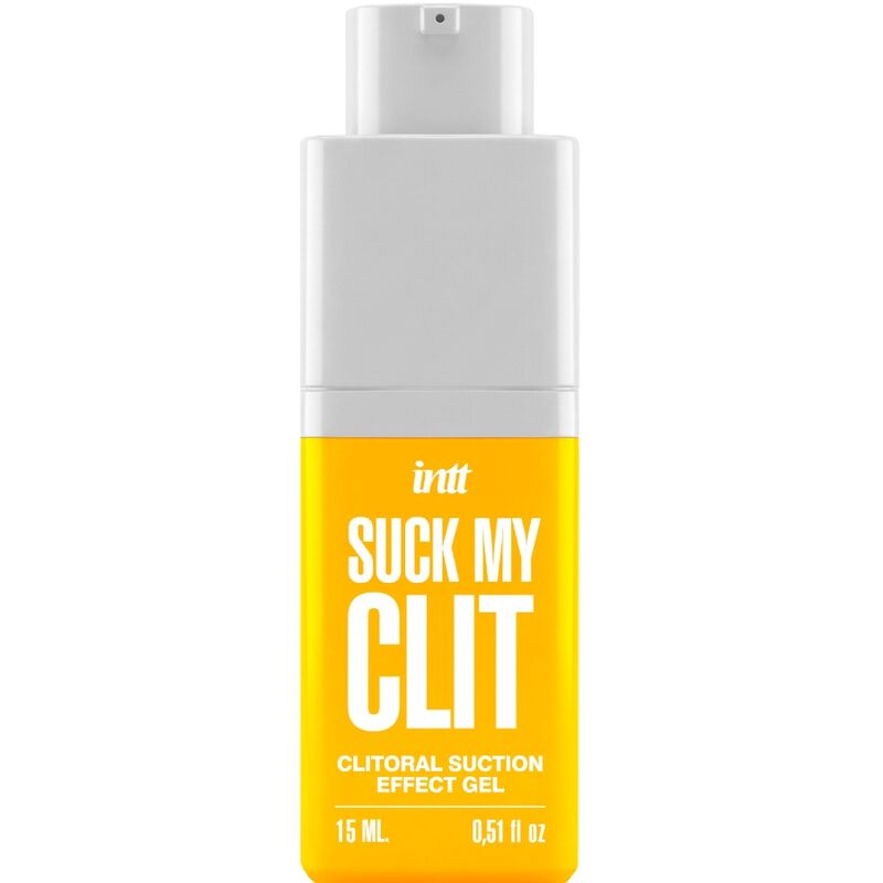 Gel de sucção clitoriana INTT FOR HER Suck My Clit, com aroma a manga tropical, 15 ml