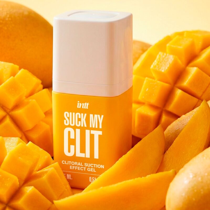 INTT - SUCK MY CLIT GEL EFECTO SUCCIÓN TROPICAL MANGO 15 ML