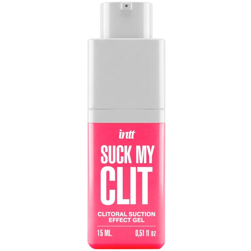 Gel INTT Suck My Clit de sucção clitoriana, aroma a morango silvestre, 15 ml